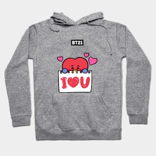 bt21 bts exclusive design 124 Hoodie